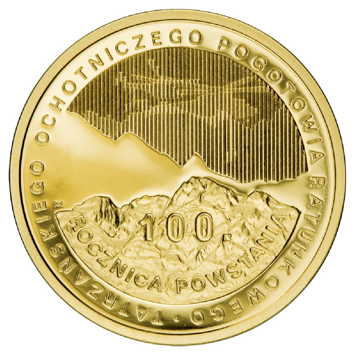 PL 100 Zloty 2009 monogram MW