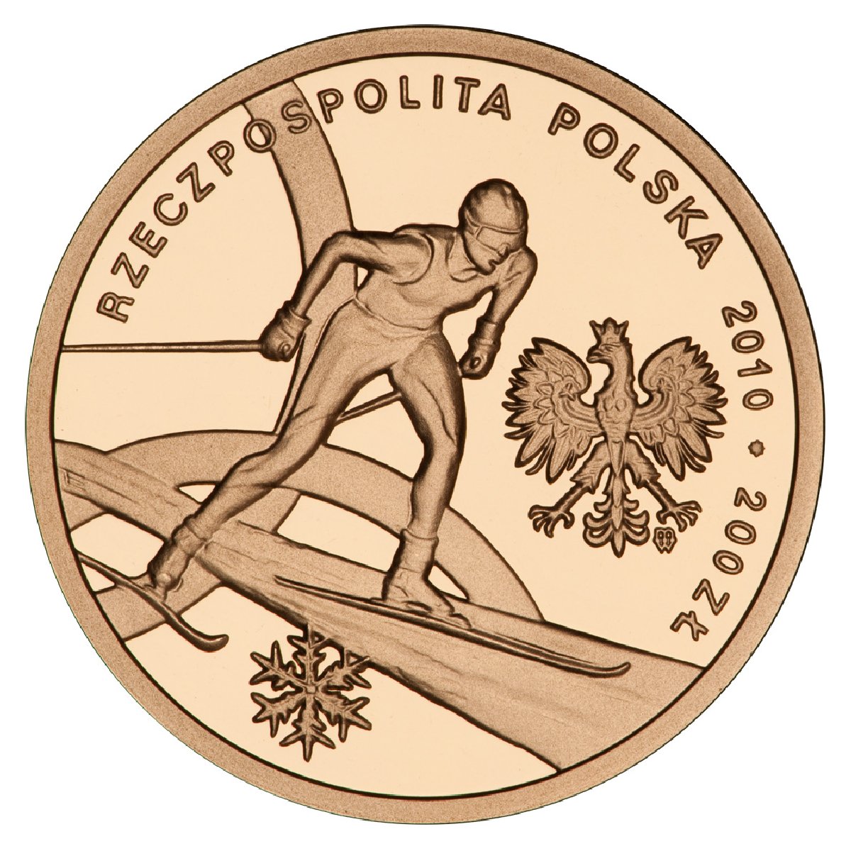 PL 200 Zloty 2010 monogram MW
