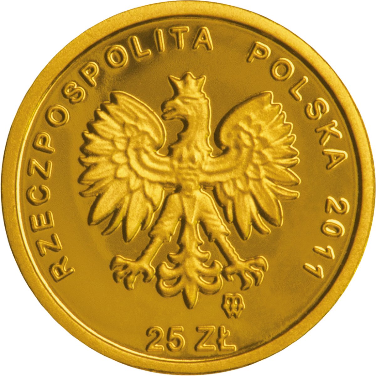 PL 25 Zloty 2011 monogram MW