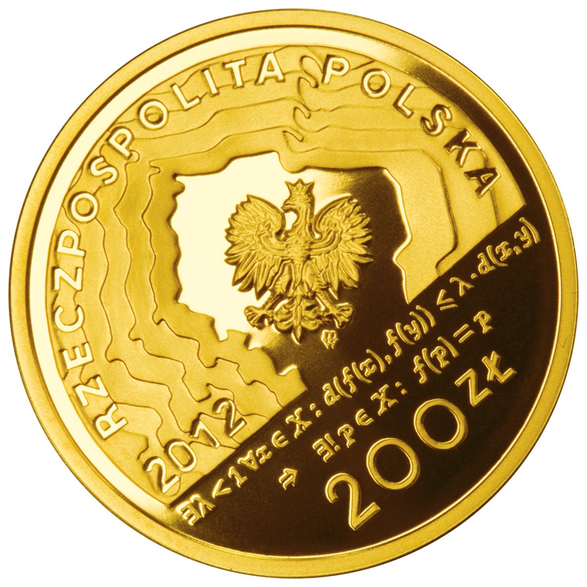 PL 200 Zloty 2012 monogram MW