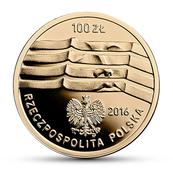 PL 100 Zloty 2016 monogram MW