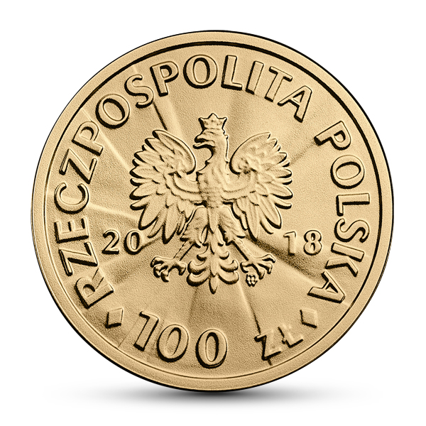 PL 100 Zloty 2018 monogram MW