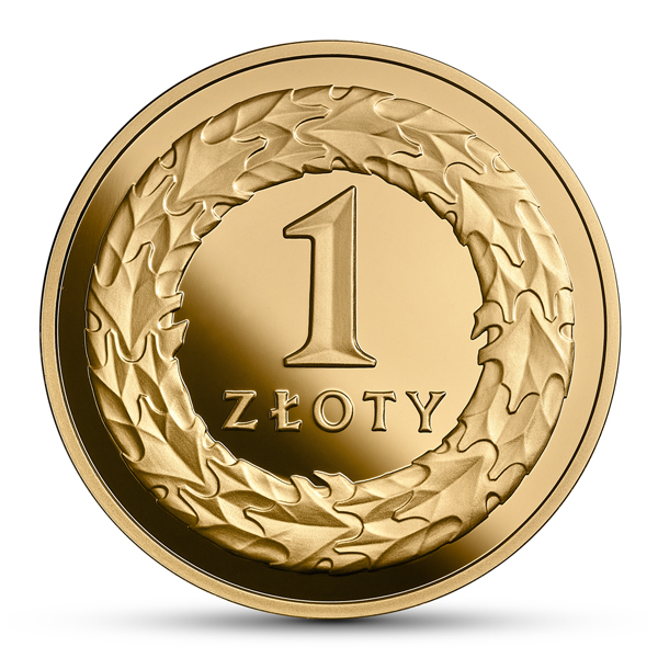 PL 1 Zloty 2018 monogram MW