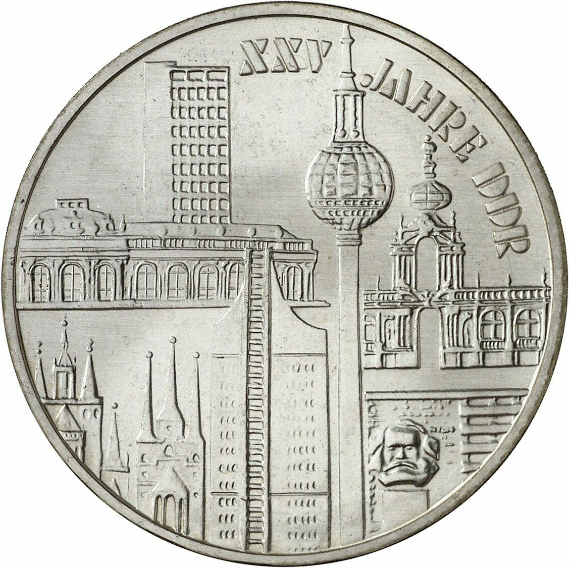 DE 10 Mark der DDR 1974