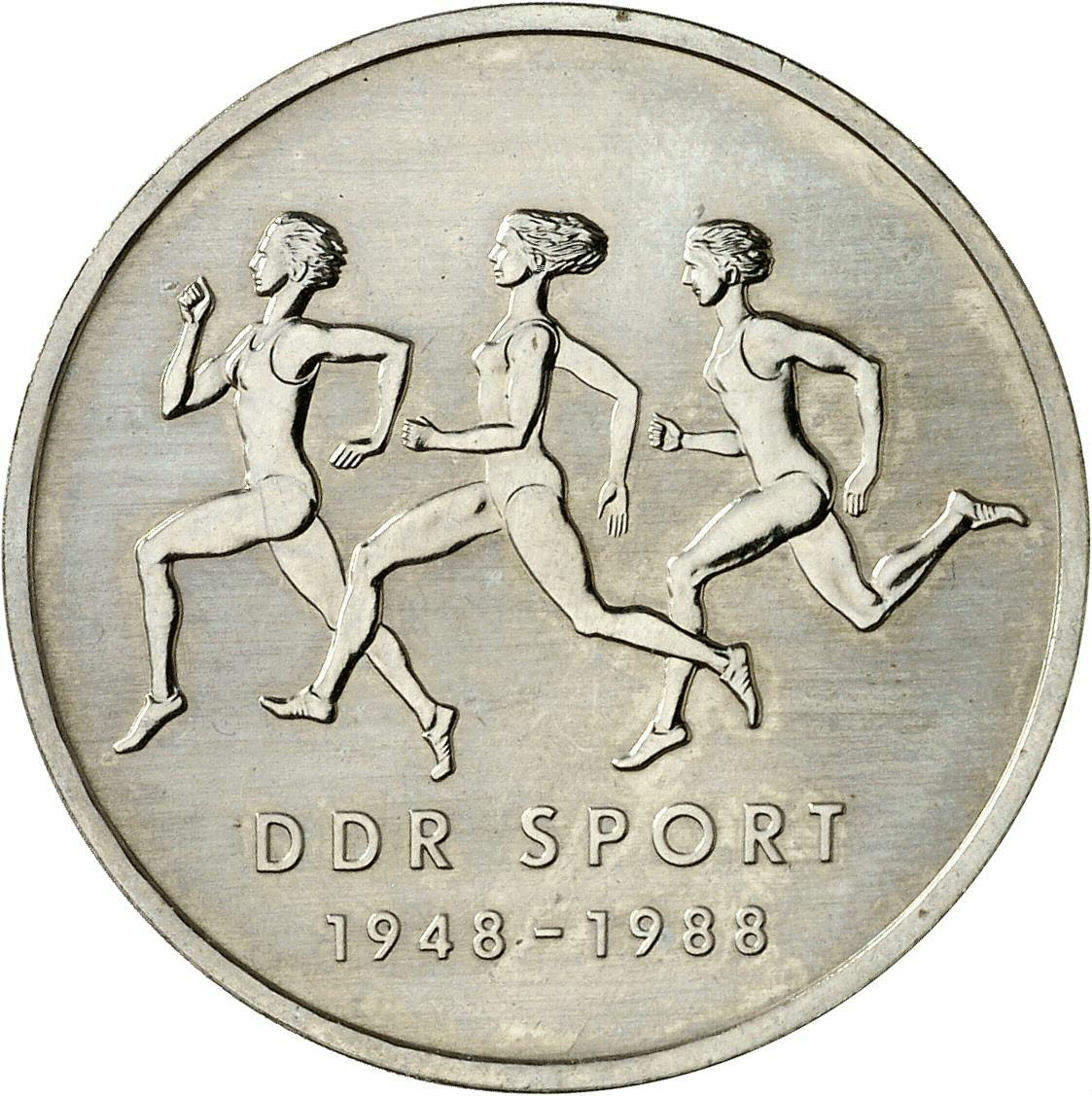 DE 10 Mark der DDR 1988 A