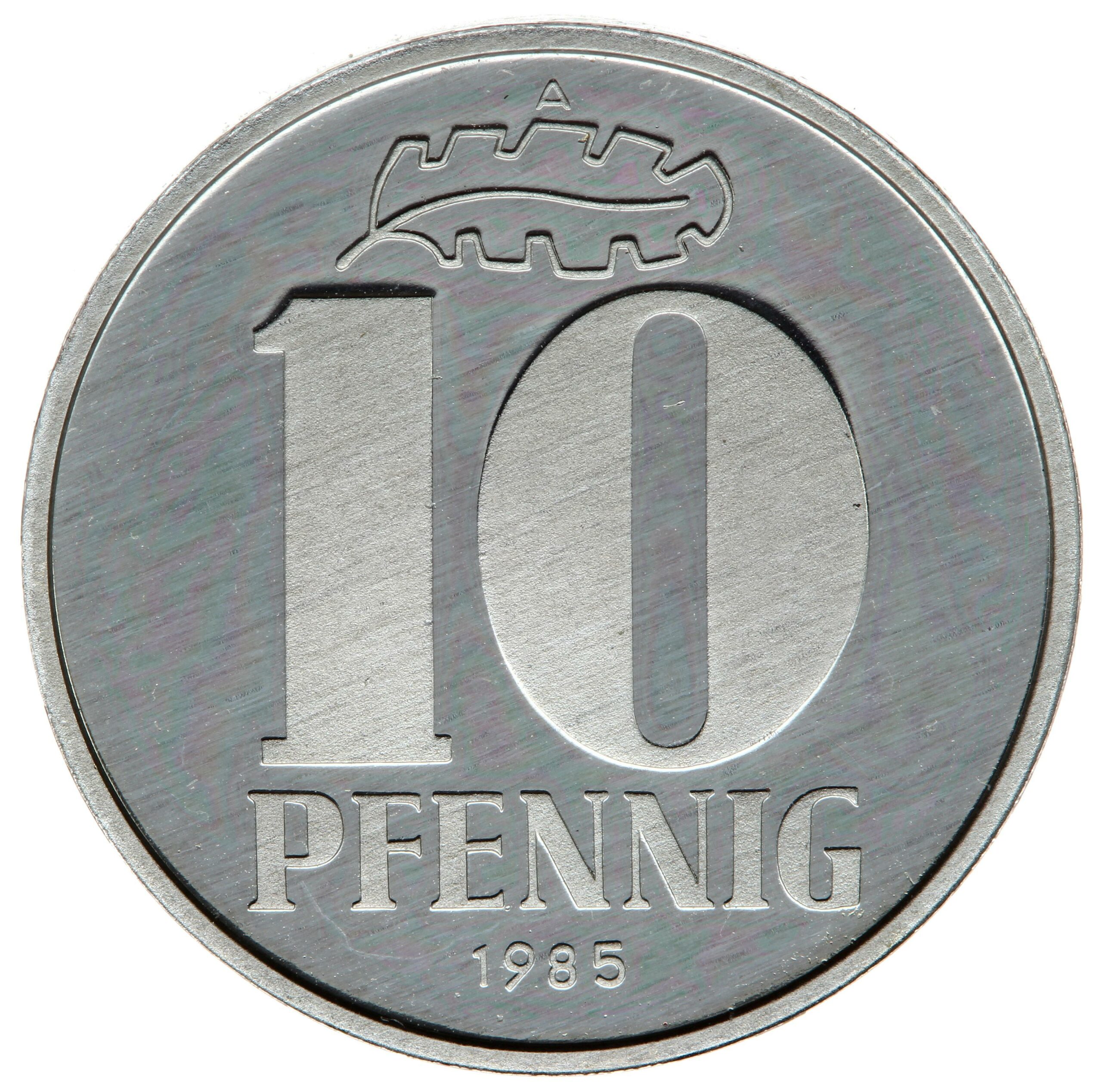 DE 10 Pfennig 1985 A