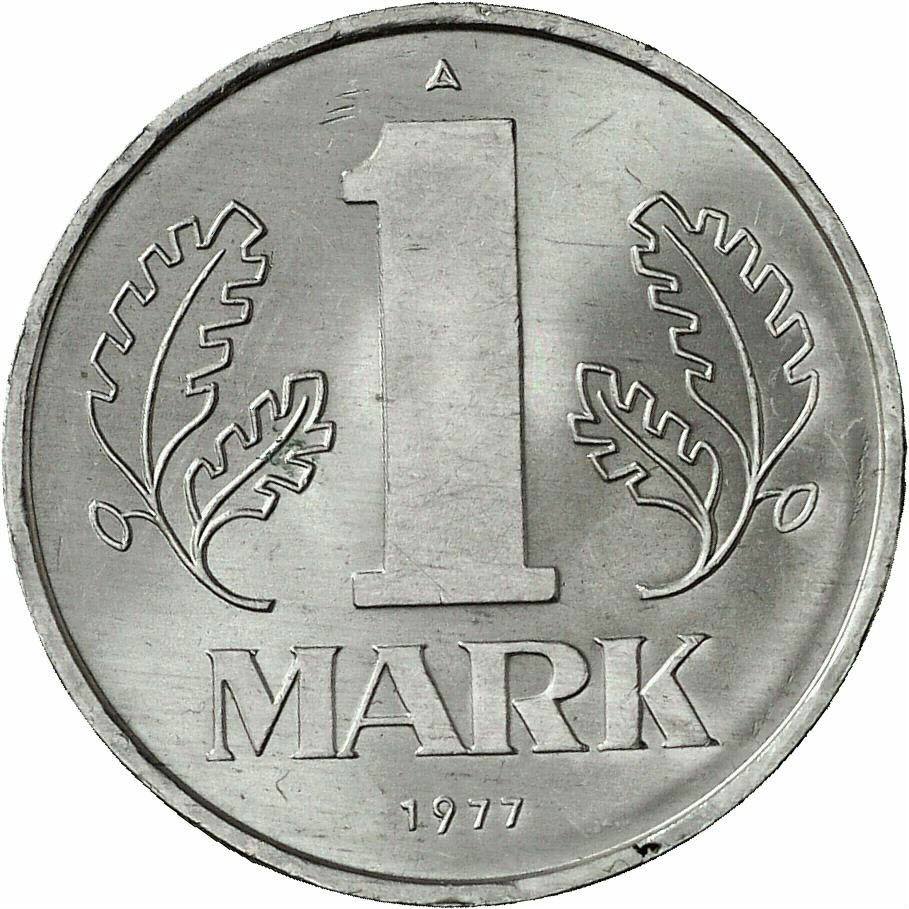 DE 1 Mark der DDR 1977 A