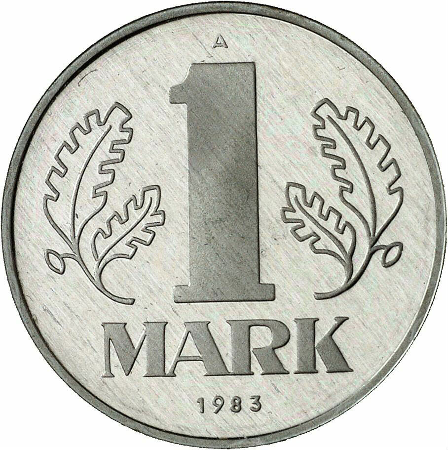 DE 1 Mark der DDR 1983 A