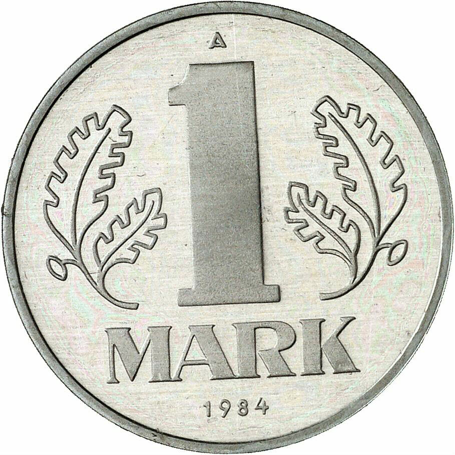 DE 1 Mark der DDR 1984 A