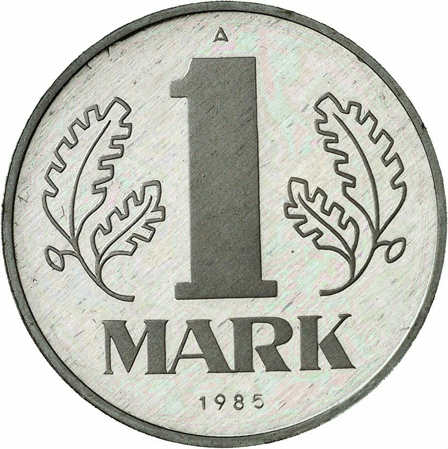 DE 1 Mark der DDR 1985 A