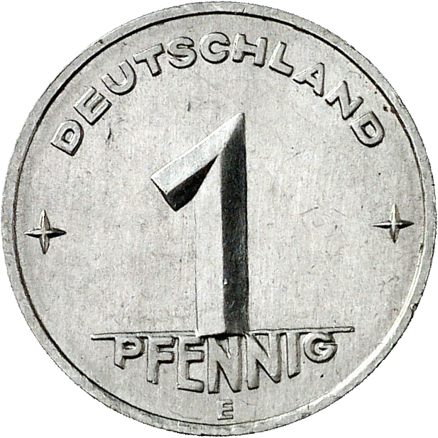 DE 1 Pfennig 1953 E