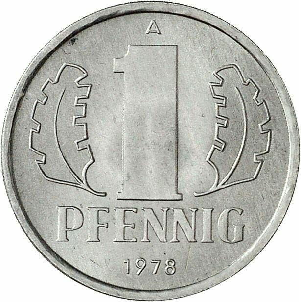 DE 1 Pfennig 1978 A