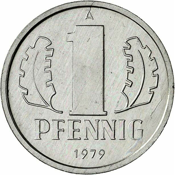DE 1 Pfennig 1979 A