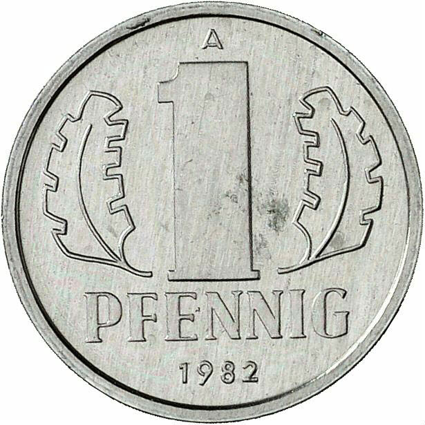 DE 1 Pfennig 1982 A