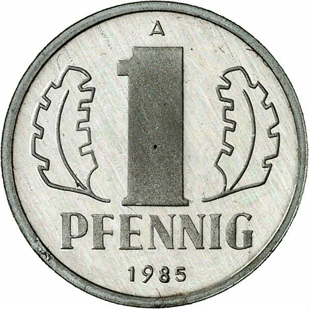 DE 1 Pfennig 1985 A