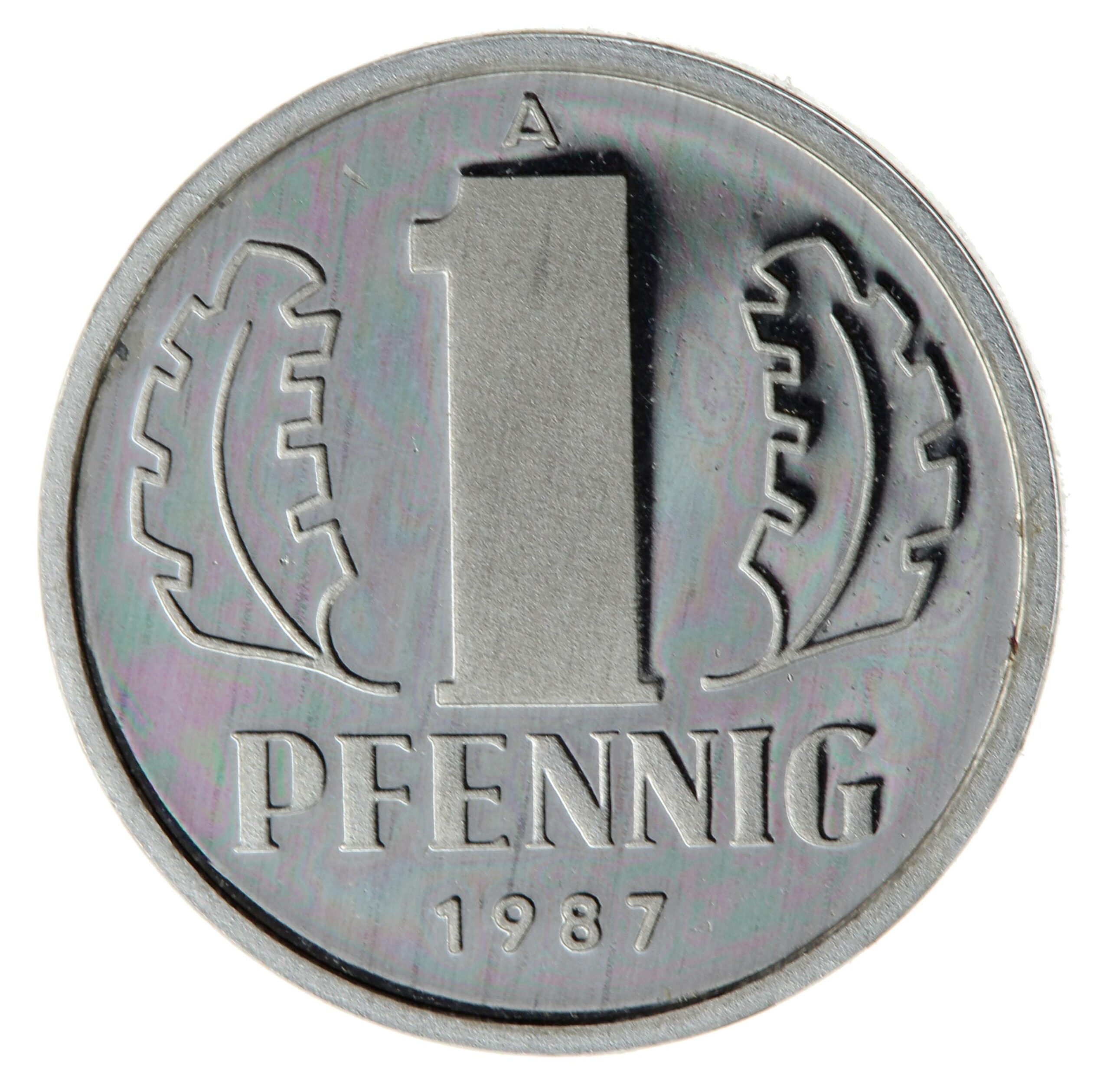 DE 1 Pfennig 1987 A