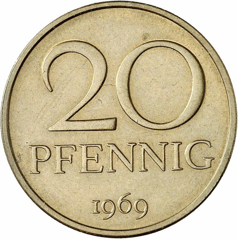 DE 20 Pfennig 1969