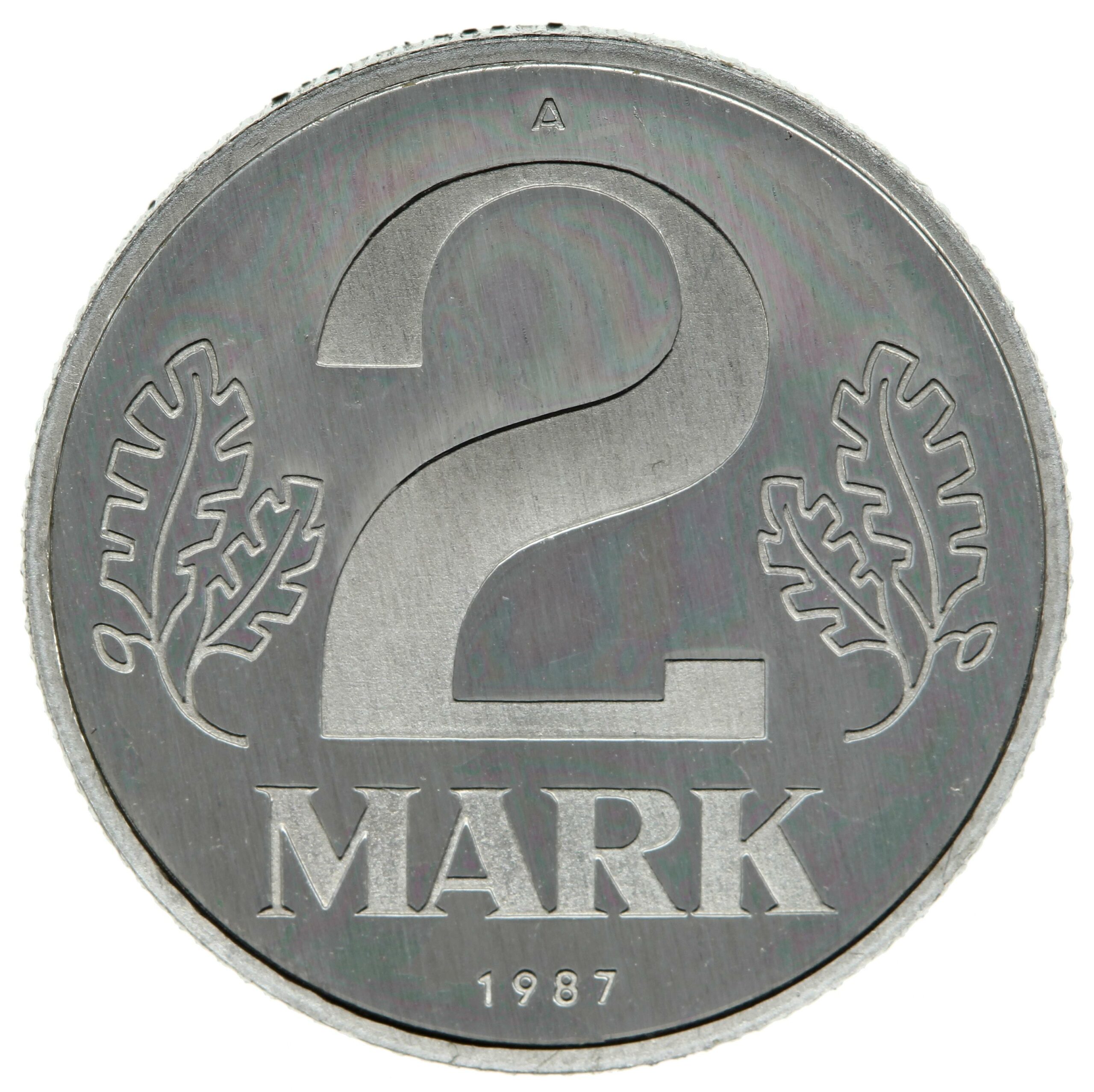 DE 2 Mark der DDR 1987 A