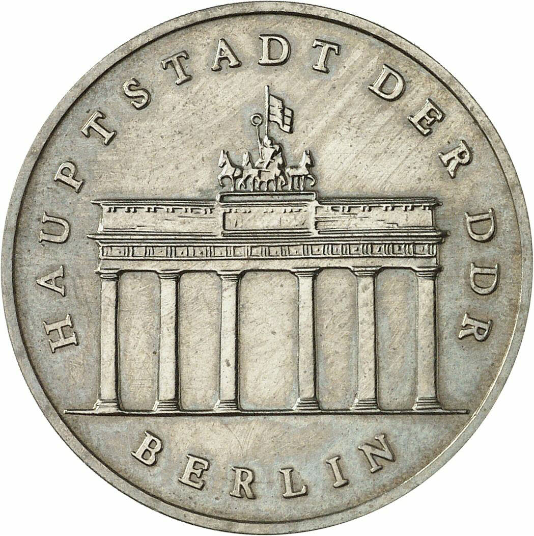 DE 5 Mark der DDR 1988 A