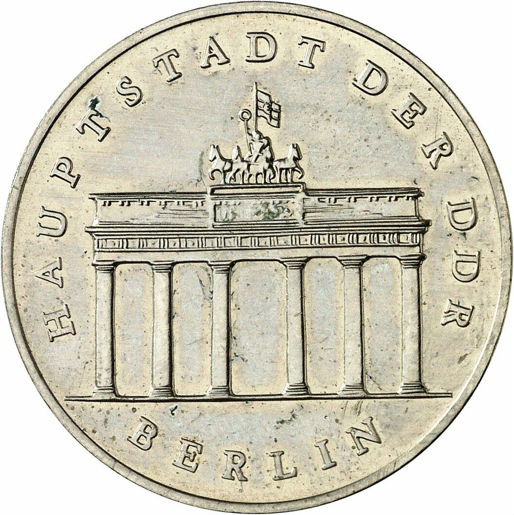 DE 5 Mark der DDR 1990 A
