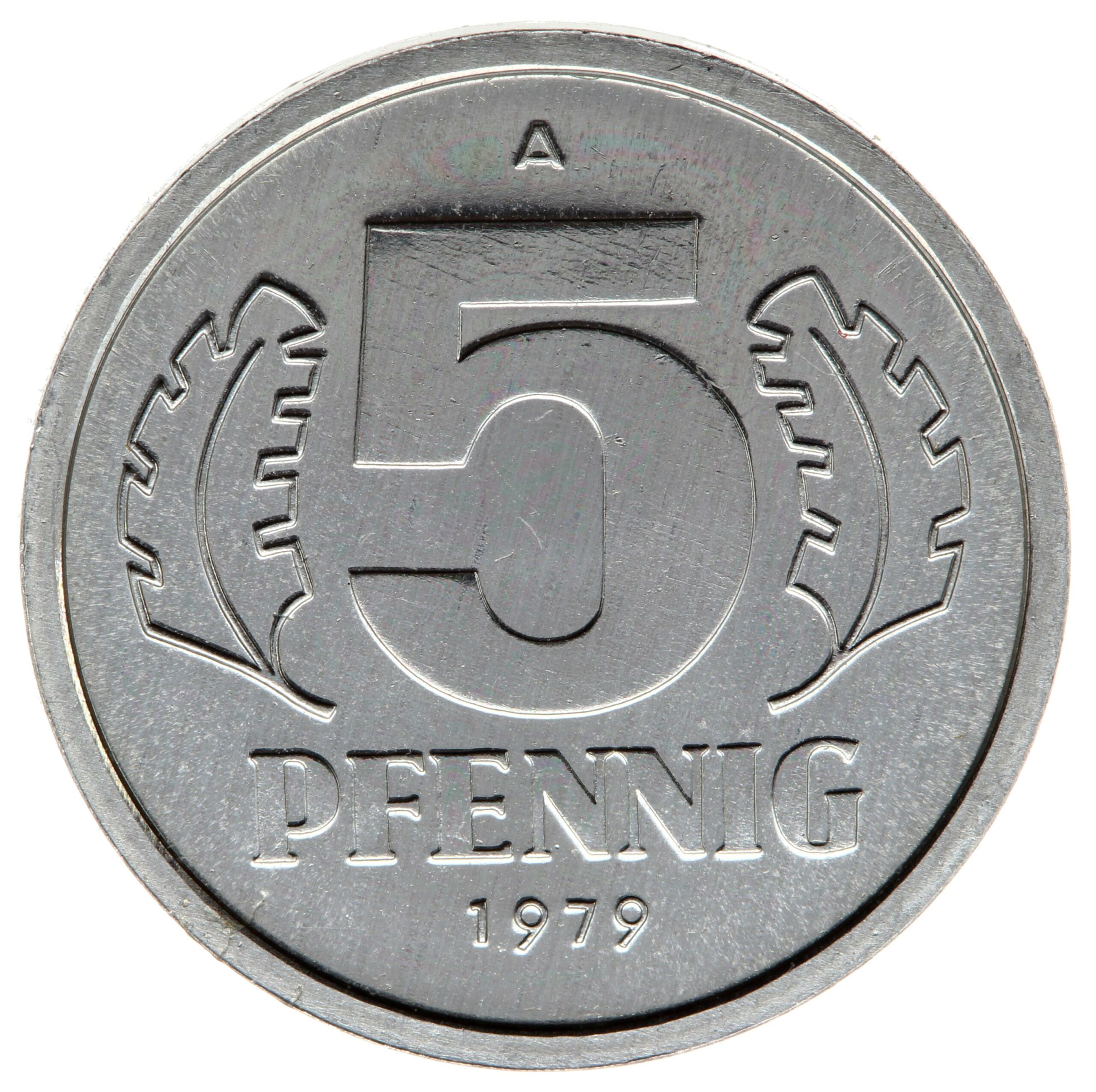 DE 5 Pfennig 1979 A