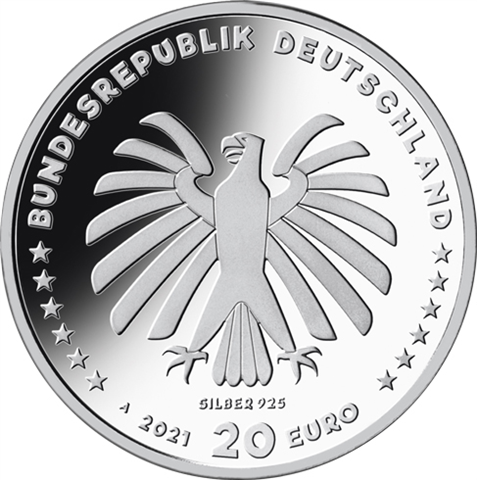 DE 20 Euro 2021 A