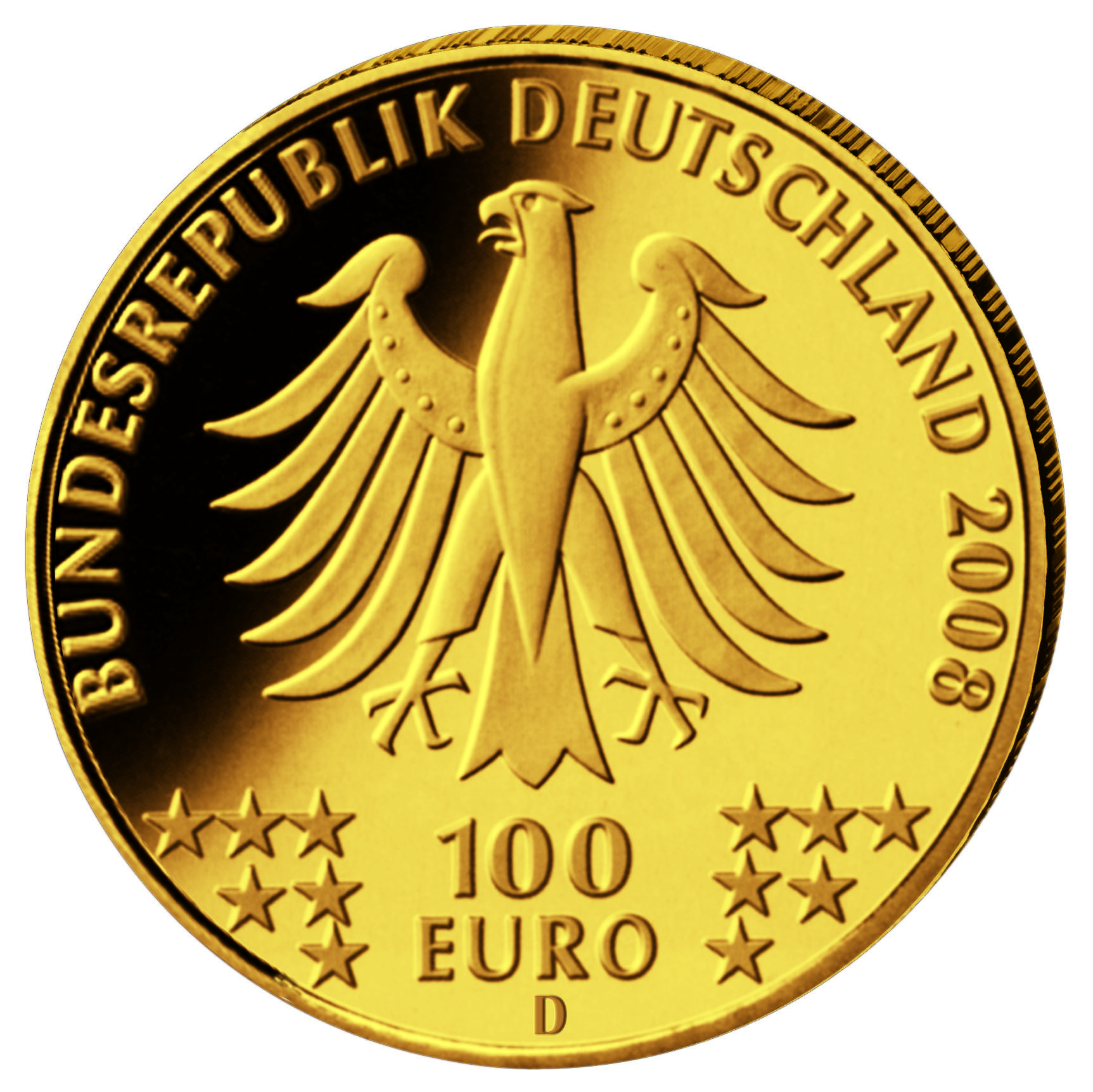 DE 100 Euro 2008 D