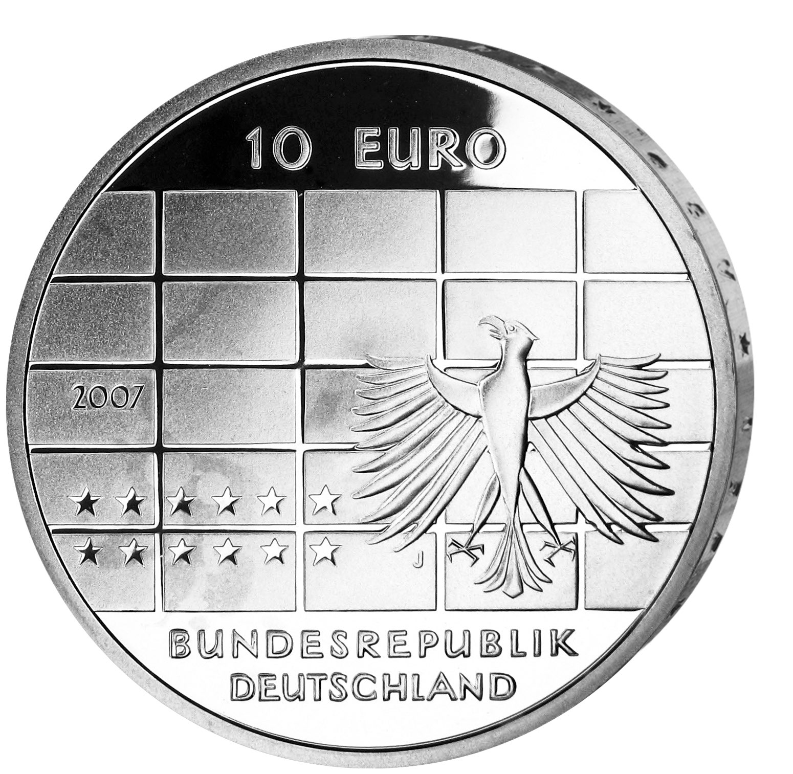 DE 10 Euro 2007 J