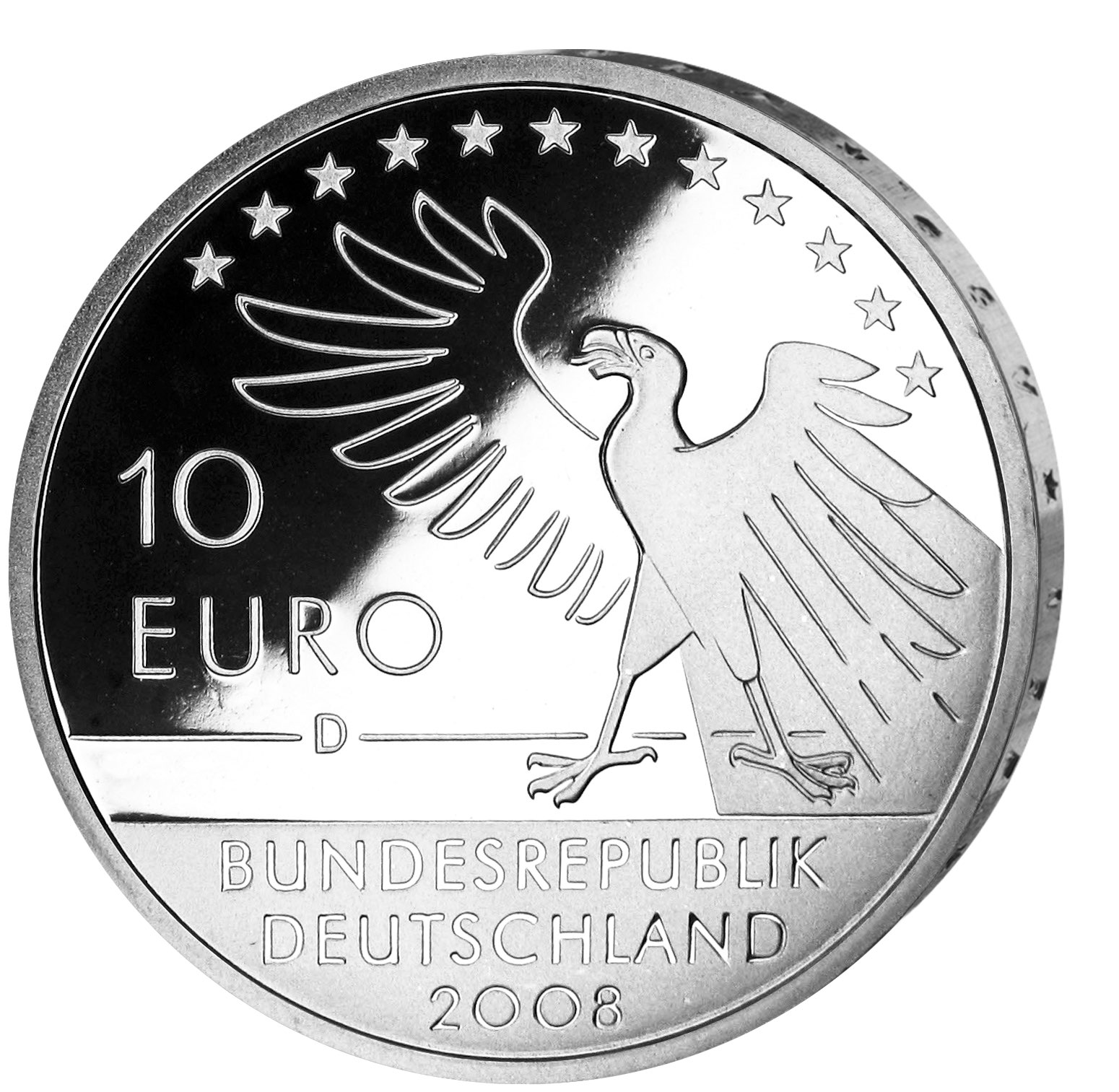 DE 10 Euro 2008 D