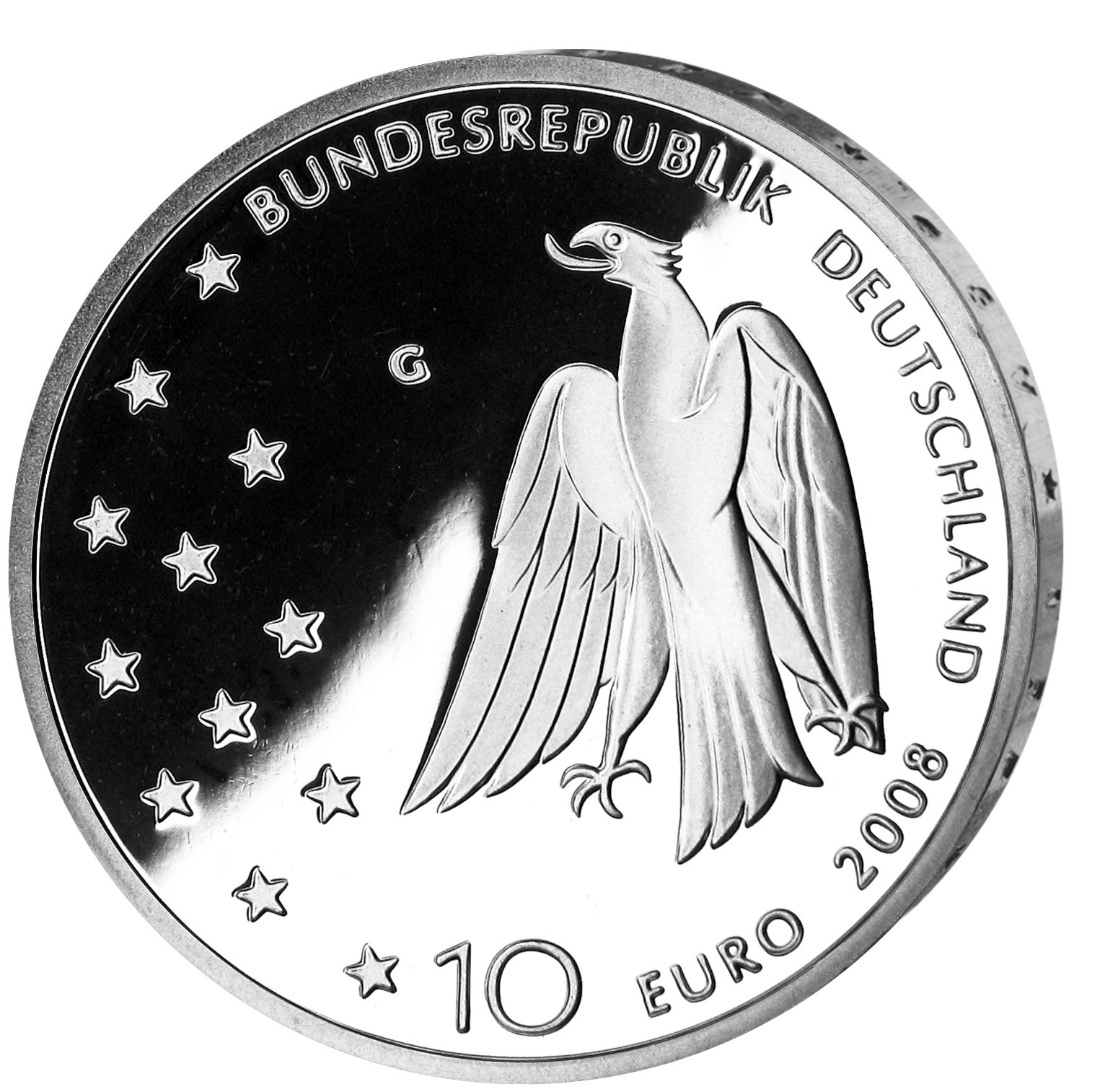 DE 10 Euro 2008 G