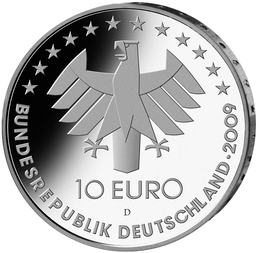 DE 10 Euro 2009 D