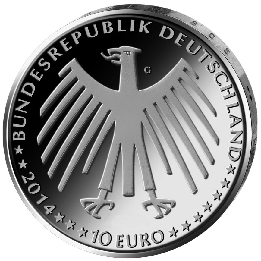 DE 10 Euro 2014 G