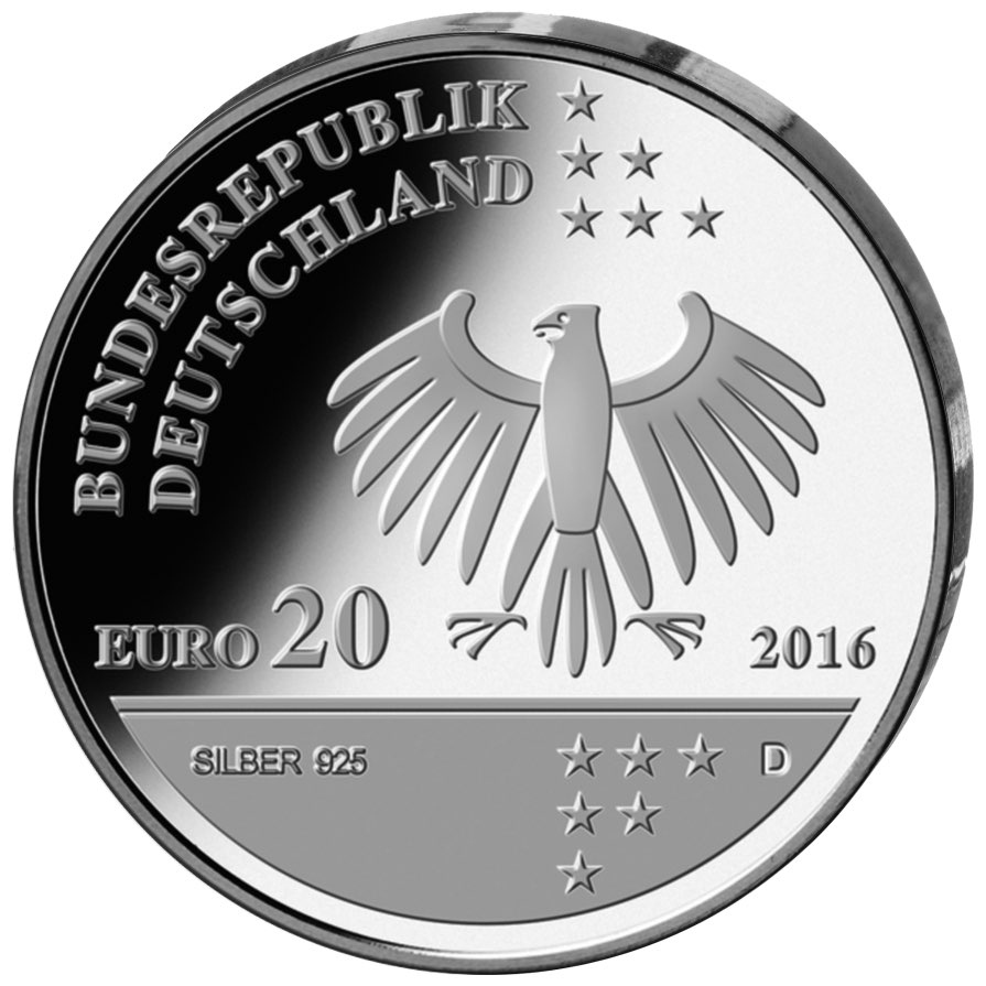 DE 20 Euro 2016 D