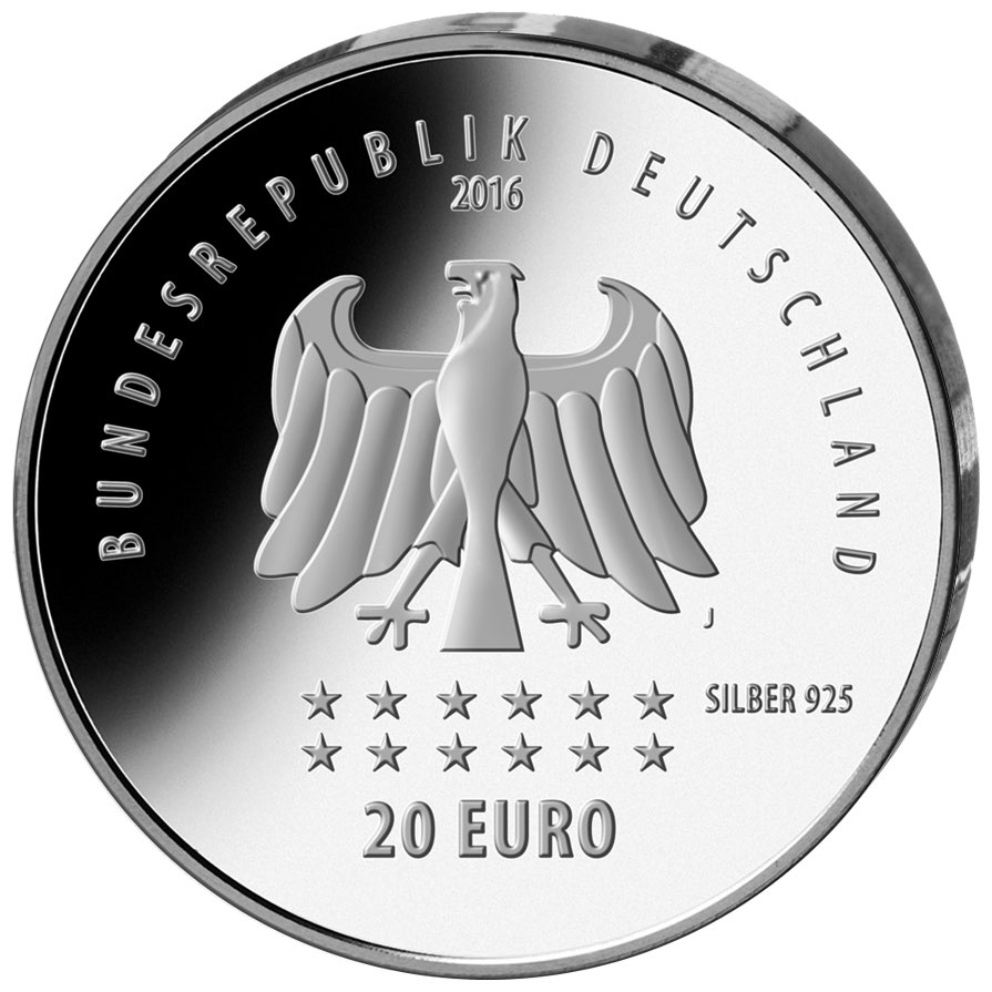 DE 20 Euro 2016 J
