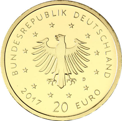 DE 20 Euro 2017 D