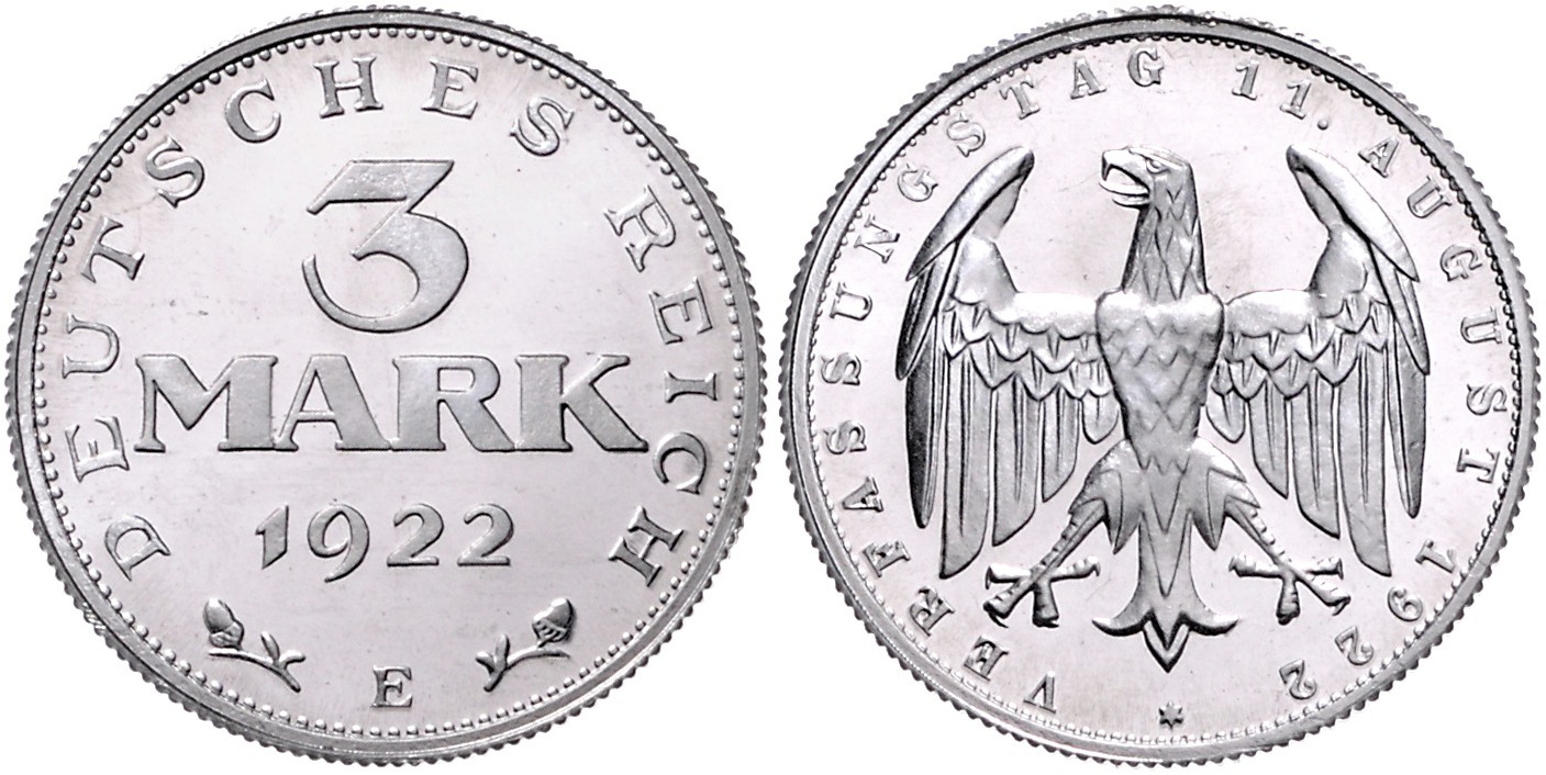 DE 3 Mark 1922 G