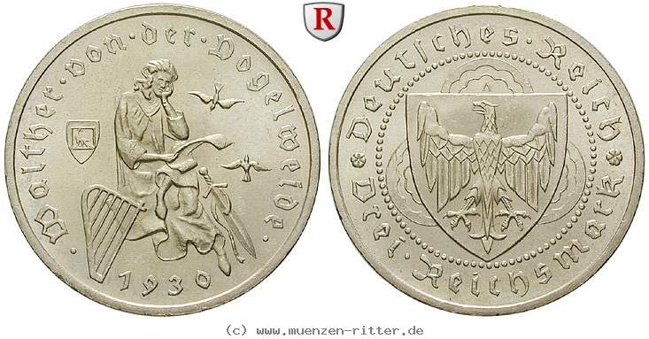 DE 3 Reichsmark 1930 A