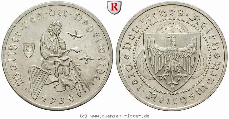 DE 3 Reichsmark 1930 G