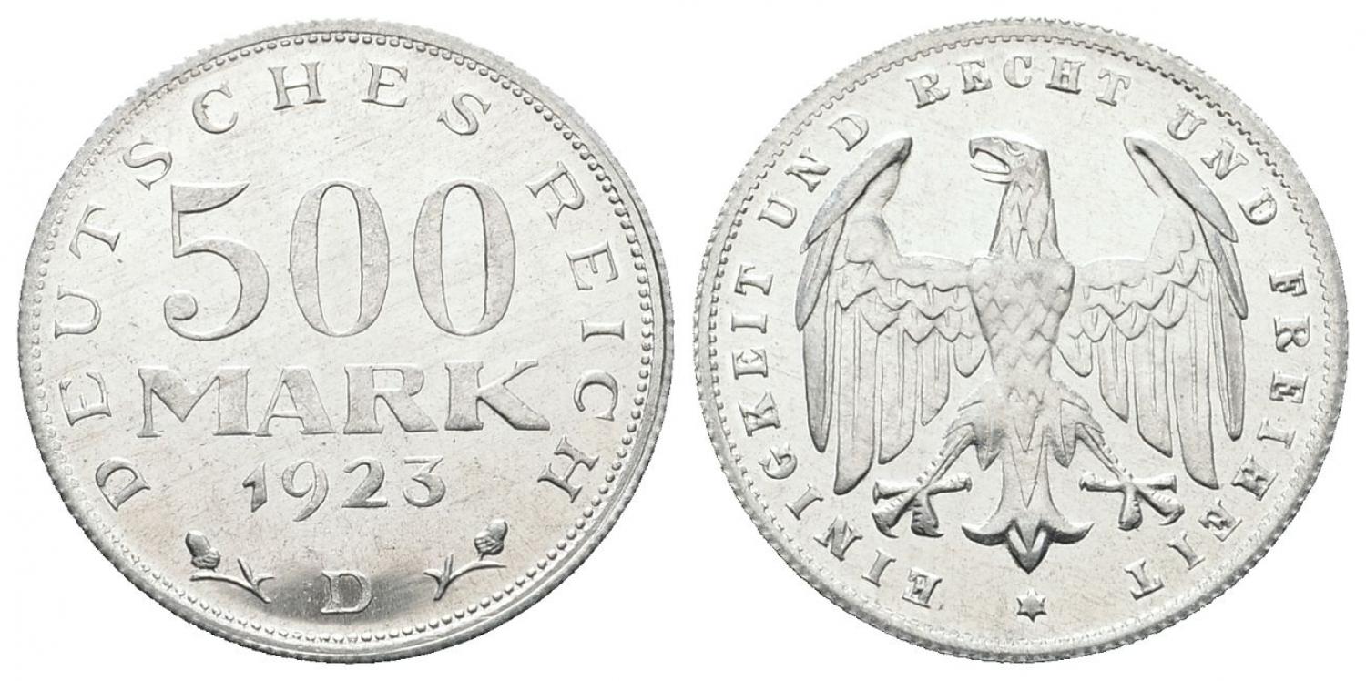DE 500 Mark 1923 D