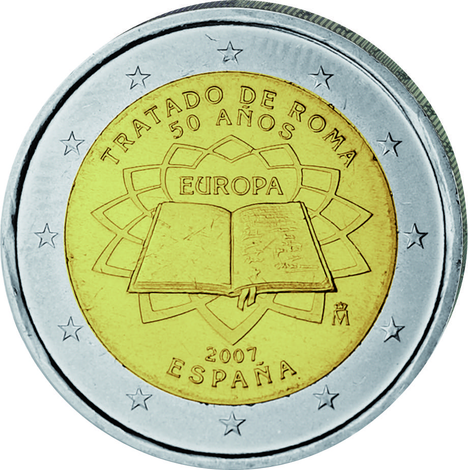 ES 2 Euro 2007 Real Casa de la Moneda Logo