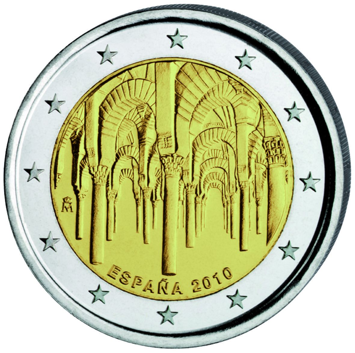 ES 2 Euro 2010 Real Casa de la Moneda Logo
