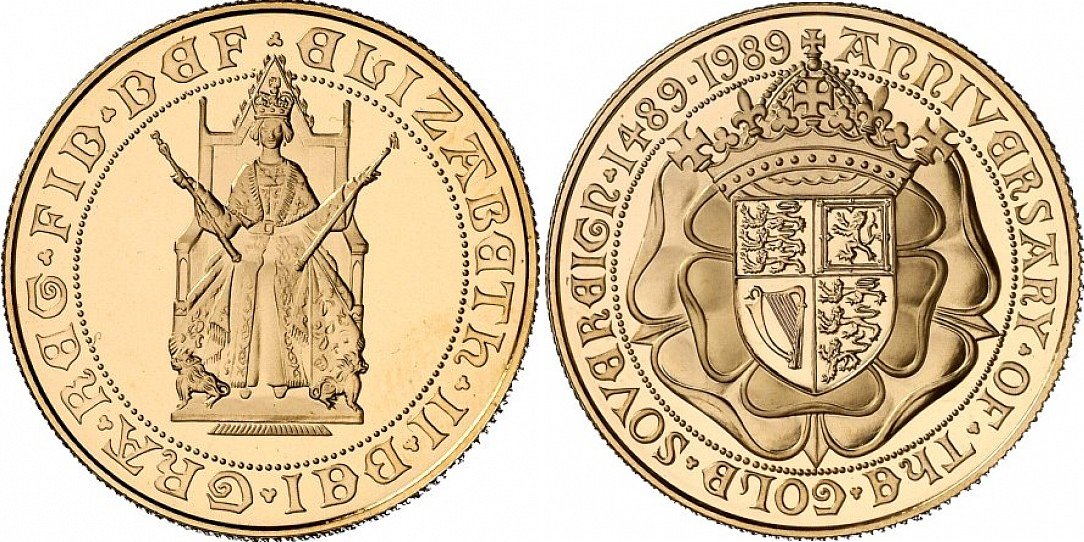 GB 2 Pounds 1989