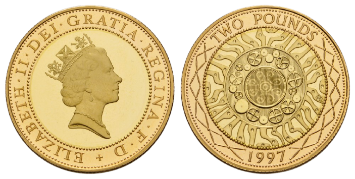 GB 2 Pounds 1997