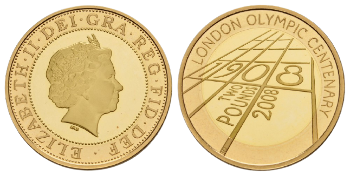 GB 2 Pounds 2008