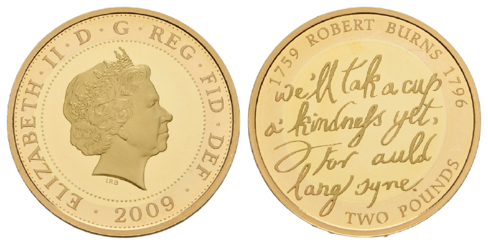 GB 2 Pounds 2009