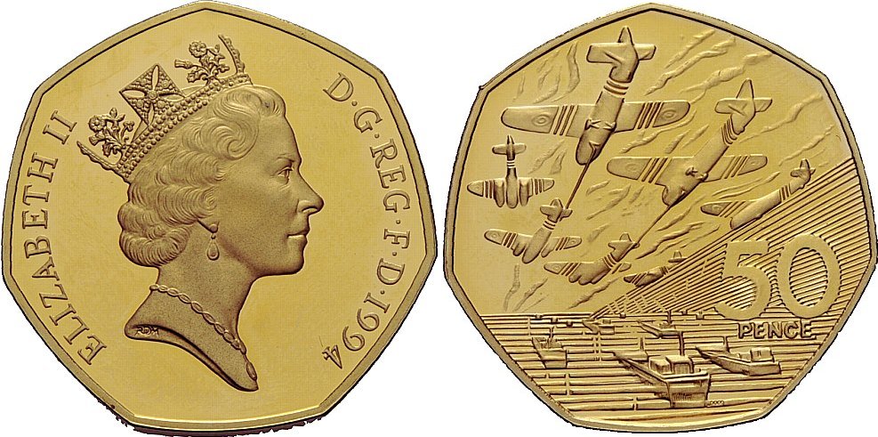 GB 50 Pence 1994