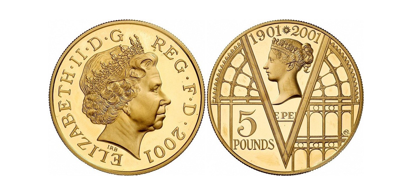 GB 5 Pounds 2001