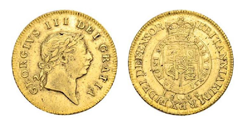 GB 1/2 Guinea - Half Guinea 1806