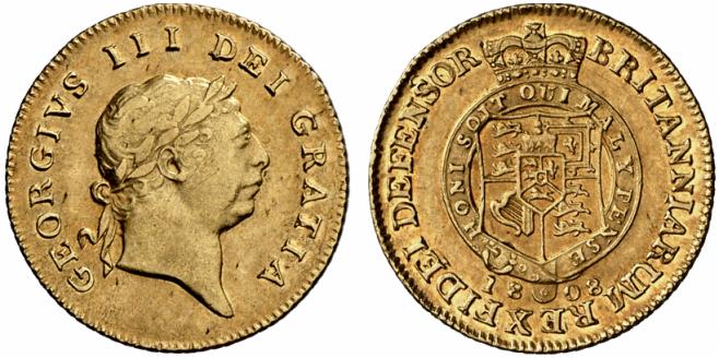 GB 1/2 Guinea - Half Guinea 1808