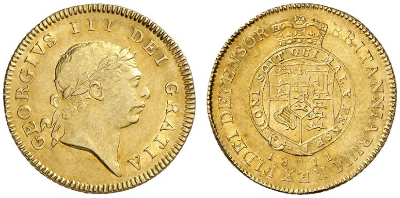 GB 1/2 Guinea - Half Guinea 1811